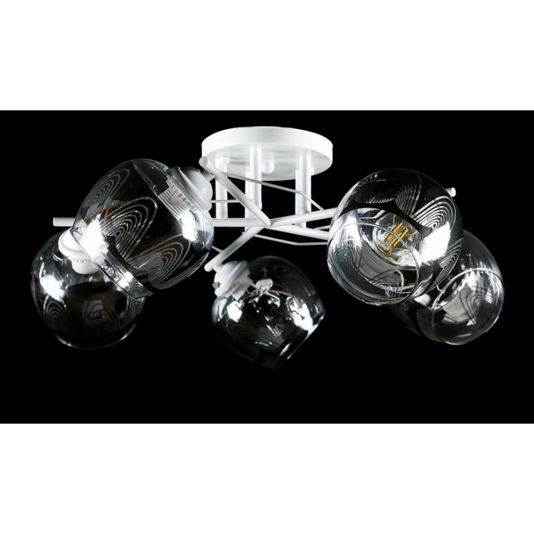 Люстра с плафонами  L8572/5A (CR+WT) Splendid-Ray
234507