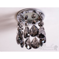 Точковий світильник із кришталевими підвісками Diasha 6042DCH-SM