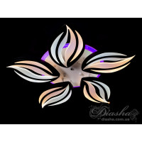 Люстры светодиодные с пультом управления Diasha 8092/5BK LED 3color dimmer