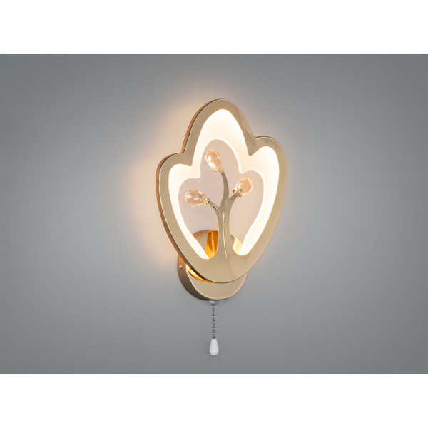 Настінне бра Diasha хром 15 Вт з ланцюжком Diasha 8148/1G