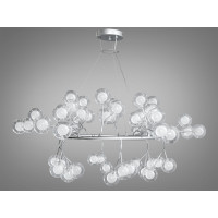 Декоративная люстра в зал 54 лампочкиочки Diasha Y889-54BSL Декоративная люстра в зал 54 лампочкиочки Diasha Y889-54BSL