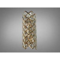 Настінний світильник Diasha з кристалами, золото Diasha 9133-B420GD