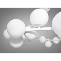 Люстра в зал молекула Loft на 25 ламп Diasha D123/25WH