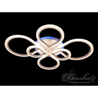 Стельова світлодіодна люстра с диммером, 115W Diasha 1835/6WHLEDdimmer-2.4G