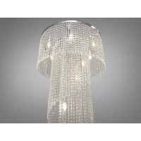 Люстра хрустальная каскад  Diasha FH011/600x1500HR