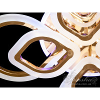 Cветодиодная люстра Diasha A8073/4+4G LED 3color dimmer 