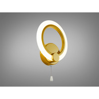 Світлодіодне бра A8022 13Вт золото сучасне управління Diasha A8022/1G