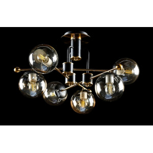 Люстра с плафонами  L91193/6 (CP+BLK) Splendid-Ray
0260809