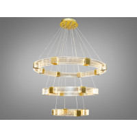 Люстра светодиодная с пультом для высоких потолков Diasha 1022-400+600+800