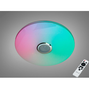 Стельова люстра LED біла 80 Вт RGB Bluetooth TUYA Diasha DB-8310/500RGB+MP3+TUYA