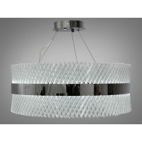 Незрівнянна підвісна кришталева світлодіодна люстра в зал, 70 Вт Diasha 7002/600CH