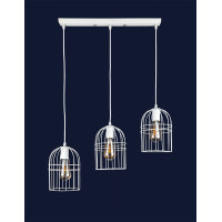 Люстры подвесные декоративные белые Levistella 756PR106F-3 WH (500)