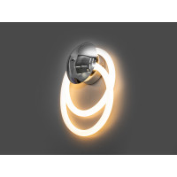 Унікальна новинка, світлодіодний світильник шланг, 16W, срібний Diasha SY9605-CH