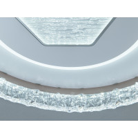 Стельова LED люстра біла 85 Вт  Diasha WG5157/AWH
