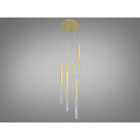 Современная светодиодная люстра 24W Diasha 3007/8G