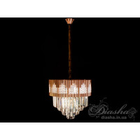 Люстра с хрусталем Diasha 9019B-CF+G