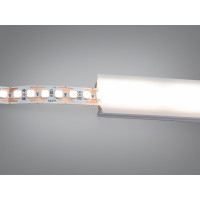 Гнучкий профіль для LED стрічки, накладний Diasha PLS-1210IN