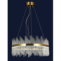 Люстра подвесная современная светодиодная Levistella 909XL3071 GD+CL 800MM