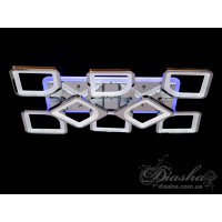 Люстра потолочная светодиодная с пультом Diasha S8060/6+2HR LED 3color dimmer 