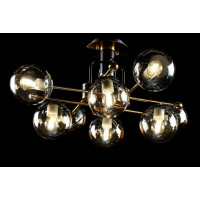 Люстра с плафонами  L91193/8 (CP+BLK) Splendid-Ray
0260810