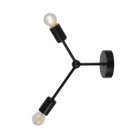 Бра светильник в стиле лофт Levistella 761LW171-2 BK Бра светильник в стиле лофт Levistella 761LW171-2 BK