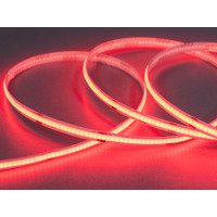 COB LED стрічка 24В, 320 діодів на метр, 8мм, червоний Diasha P24-COB-320-RED-20-8