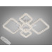 Стельова LED люстра біла 63 Вт пульт димер підсвітка Diasha 2596/3+2WHLED3colordimmer