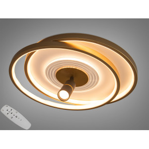 LED люстра Diasha білий чорний 64Вт димер пульт Diasha 5532WH+Gdimmer