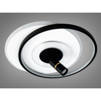 Стельова люстра LED Diasha біла 85Вт Diasha 5531WH+BKdimmer