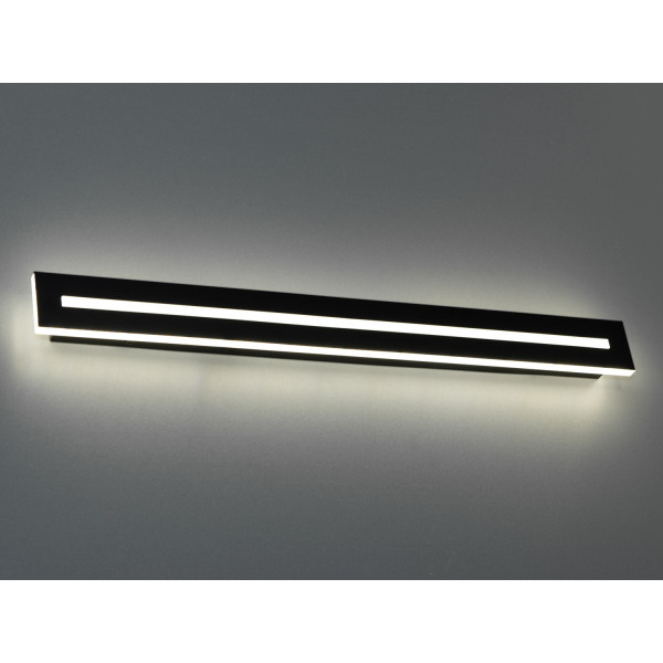 Сучасний настінний світлодіодний світильник планка, 60W, чорний Diasha 7313-60BK