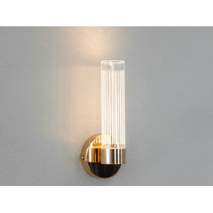 Гармонійне світлодіодне бра в спальню, колір золото, 8W Diasha Q2/1GD