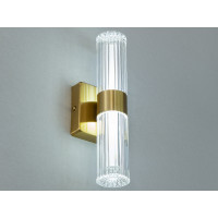 Стильний настінний світлодіодний світильник бра, 6 Вт, золото Diasha 9151-AGD