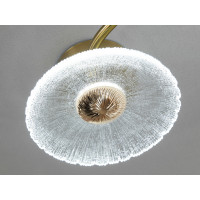 Декоративний настінний світлодіодний світильник лофт, 8 Вт, золото Diasha F3789