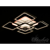 Потолочная светодиодная люстра с пультом и ночником Diasha MX2558/4+1BK LED 3color dimmer