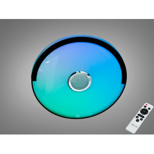 Стельова люстра LED біла 80 Вт RGB Bluetooth TUYA Diasha DB-8313/500RGB+MP3+TUYA