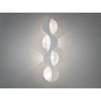 Цікаве світлодіодне бра, 25 Вт, білий Diasha 9091/400WH