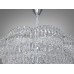 Красива, пишна кришталева люстра підвіс срібного кольору на 17 ламп Diasha 310-750CH Красива, пишна кришталева люстра підвіс срібного кольору на 17 ламп Diasha 310-750CH