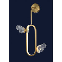 Бра светодиодное бабочки Levistella 918VP108 BRZ