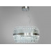 Фантастична кришталева led люстра підвіс на кухню, 110 Вт, хром Diasha 840/500CH Фантастична кришталева led люстра підвіс на кухню, 110 Вт, хром Diasha 840/500CH