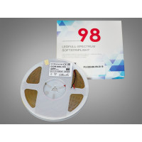 COB LED стрічка 12В, 608 діодів на метр, 10мм, холодний Diasha P12-COB-608-CW-20-10