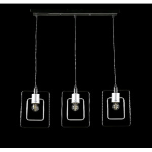 Подвесная люстра  L07479/3L (BLACK+GLITTER SILVER) Splendid-Ray
2581
