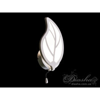Светодиодное бра с выключателем 15W Diasha 8028/1WH