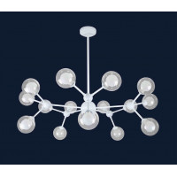 Люстра молекула в стиле лофт Levistella 7526083-15 WH