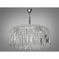 Хрустальная люстра в зал 15 ламп Diasha 9708-750CH