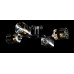 Люстра с плафонами  L6938B/4 (BLK+CR) Splendid-Ray
260800