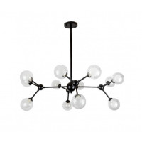 Люстра молекула в стиле лофт Levistella 7526083-12 BK Люстра молекула в стиле лофт Levistella 7526083-12 BK