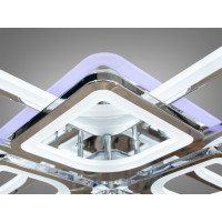 Потолочная led люстра с пультом Diasha 8060/4+4HR LED 3color dimmer 
