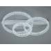 Стельова LED люстра кільця біла 103W Diasha MX78203/500+400+300WH