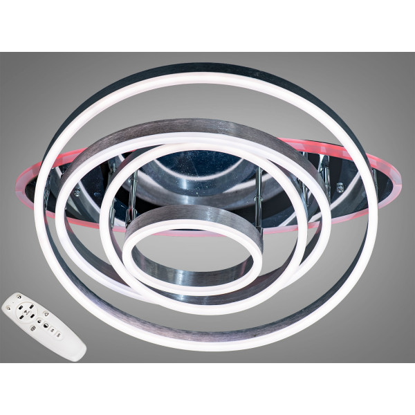 Стельова світлодіодна люстра з димером 135W Diasha 7005/4NEWHRLED3colordimmer Стельова світлодіодна люстра з димером 135W Diasha 7005/4NEWHRLED3colordimmer