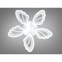 Стельова люстра LED біла 50Вт пульт 3 модулі Diasha 8166/5WHLED3colordimmer